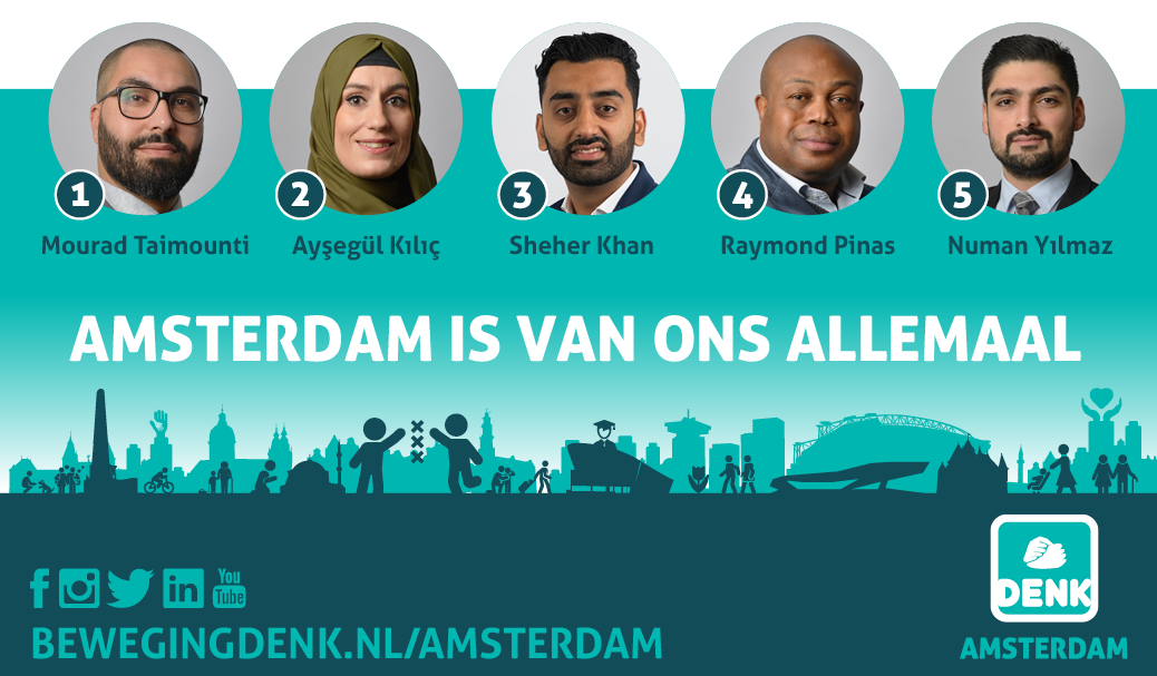 Verkiezingsprogramma DENK Amsterdam Beweging DENK